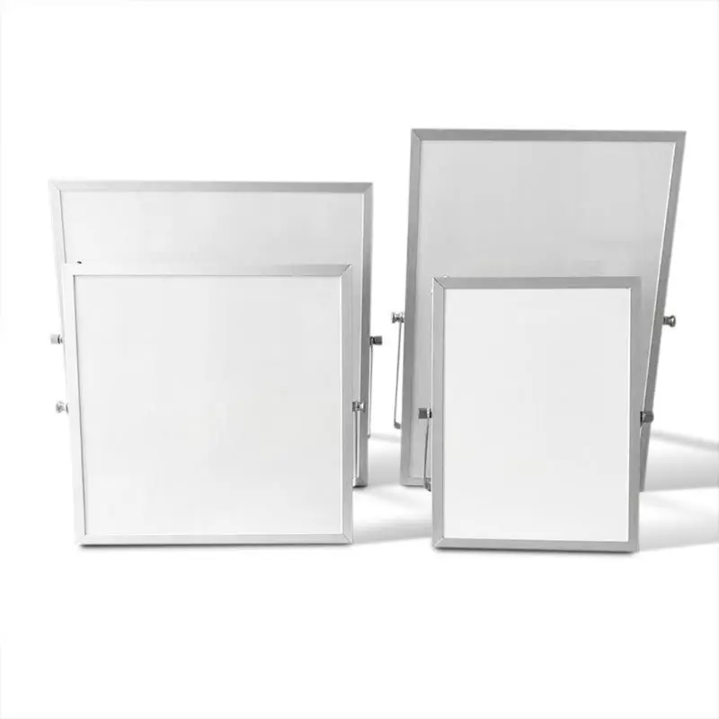 

Sided Whiteboard Stand Office Desktop Kids Mini Double For Erasable Magnetic Easel Board School Message