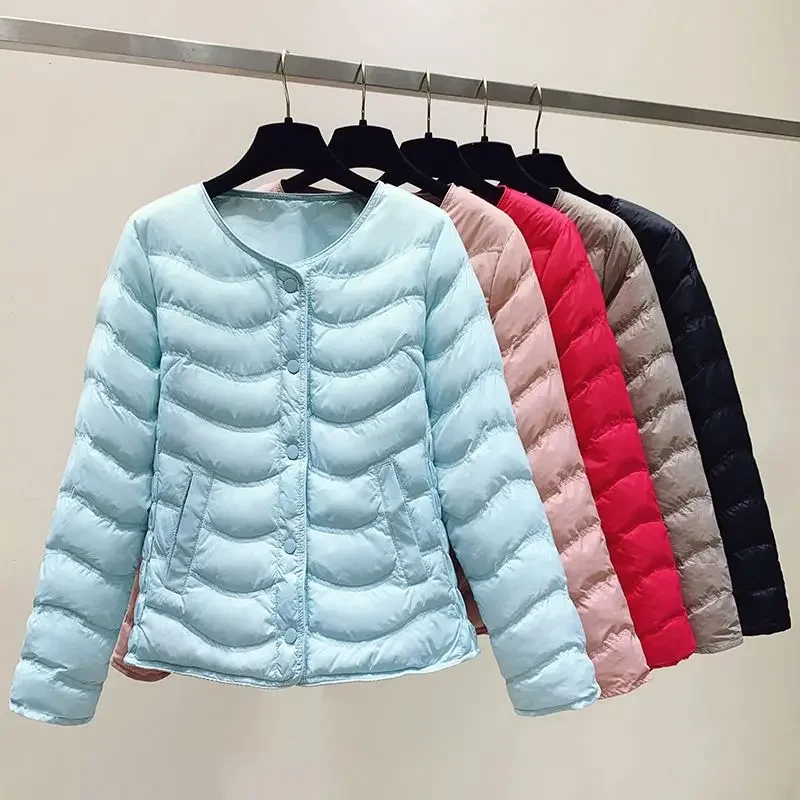 Женская Стеганая куртка на пуговицах