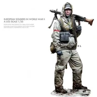 nx wwii soldier resin model kit tumei colorless self assembling resin figure