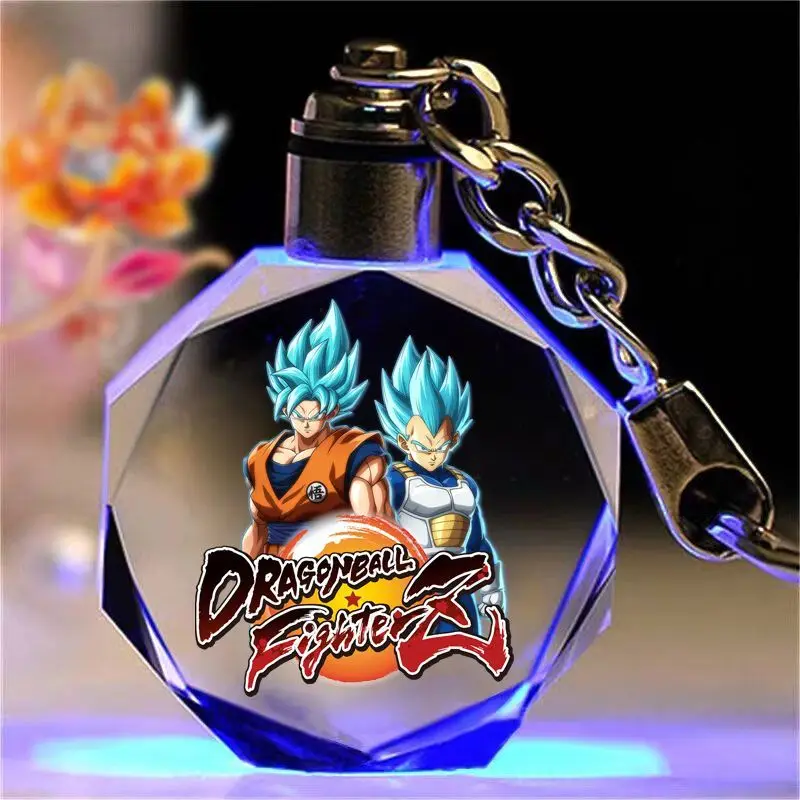 Фото Брелок-подвеска Dragon Ball: Сон Гоку, Криллин, Вегета, Транкс. Кристальный, высококачественный, креативный, индивидуальный, изысканный, для студенческого рюкзака. №2