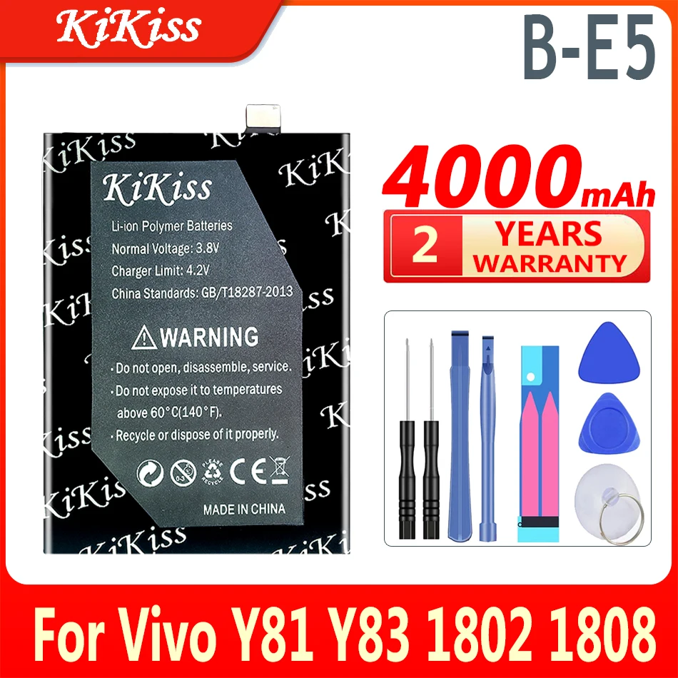 Мощная аккумуляторная батарея 4000 мАч для Vivo Y81 Y83 1802 1808 Y81S Y83A Y1732T V1732A Y83A