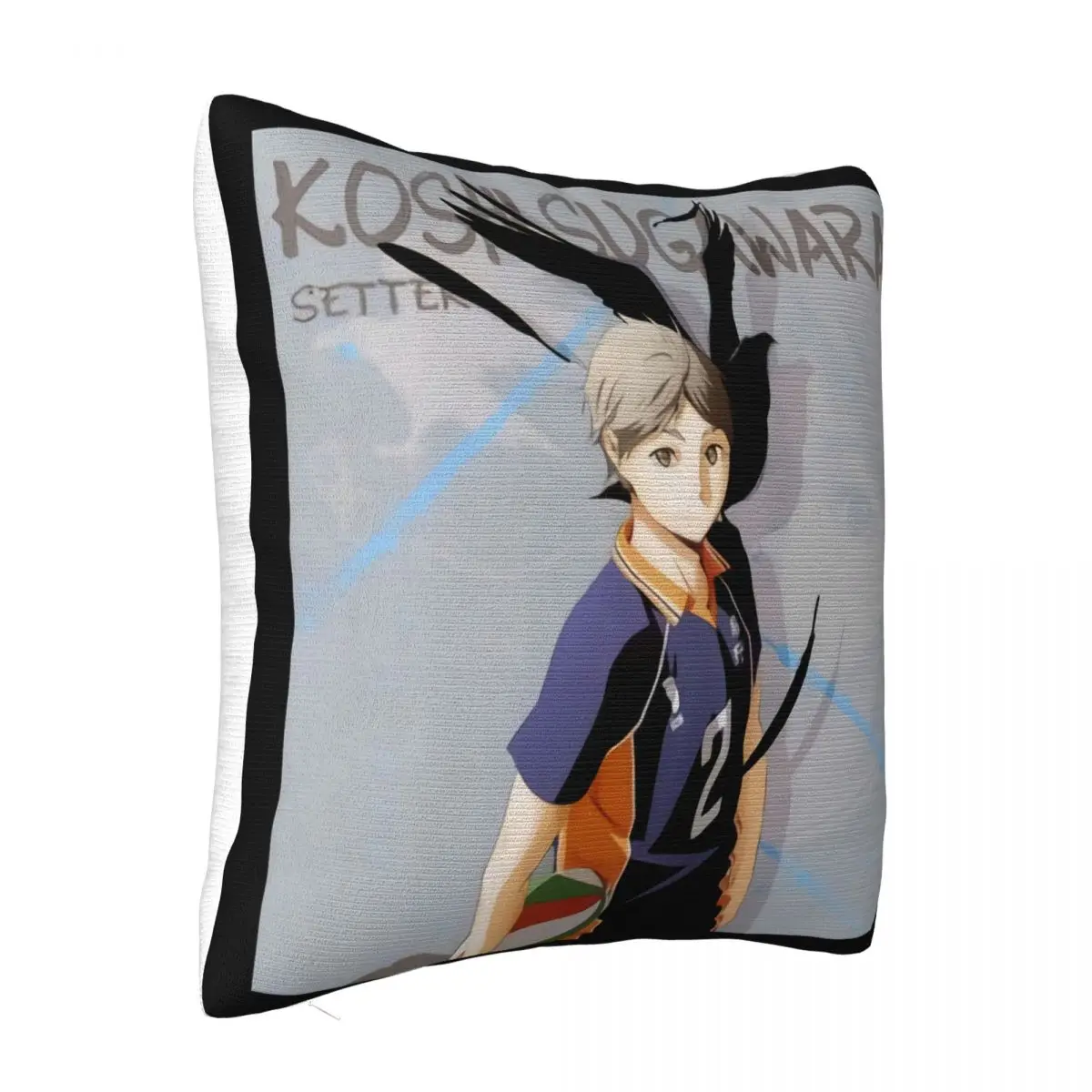 Haikyuu Sugawara Koushi Gefertigte Bedruckte S Aus 100 Baumwolle Топы с логотипом Базовая наволочка