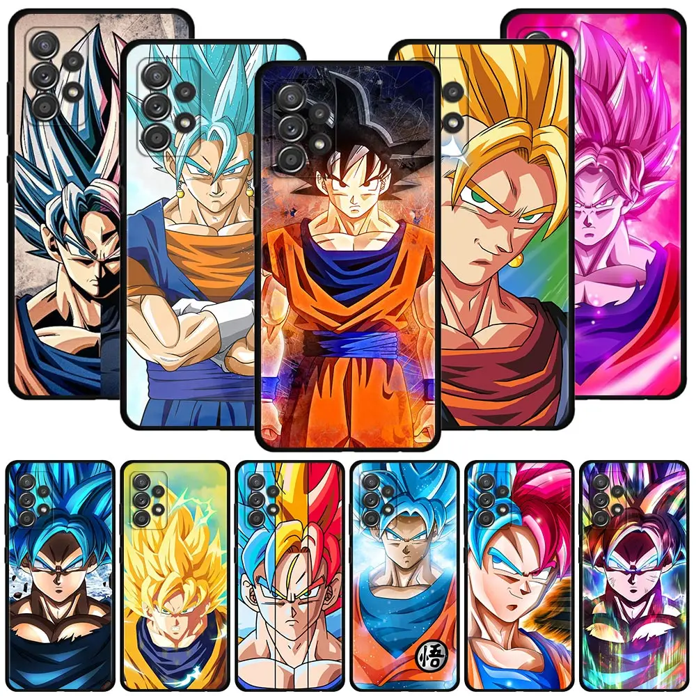 

Case For Samsung Galaxy A12 A51 A71 A31 A13 A11 A01 A72 A52 A32 A22 A52s A21s A02s A02 Dragon Ball Son Goku Gohan Goten head