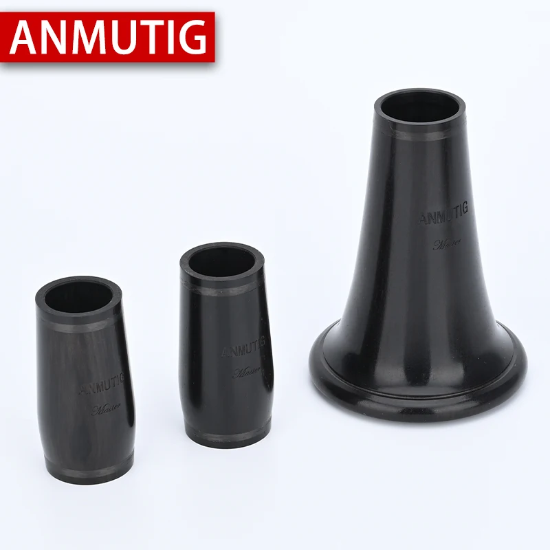 ANMUTIG Профессиональный кларнет Bb с 19-клавишным корпусом из серебряного черного