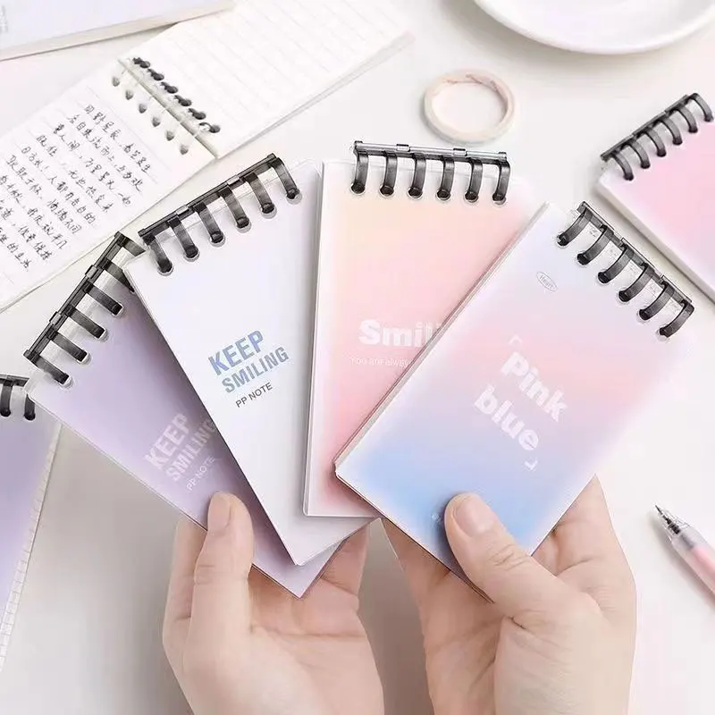 

Loose Leaf Mini 6 Holes Notebook Set 60 Sheets Papers DIY Binder Portable Memo Pad Dairy Planner School Stationery Supplies