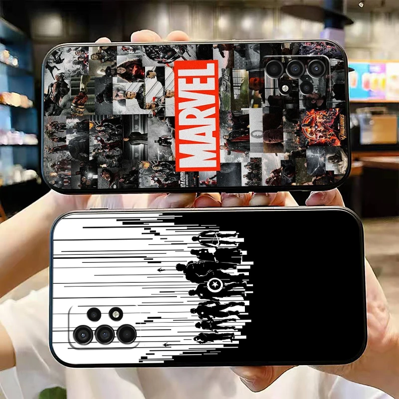 

MARVEL The Avengers Phone Case For Samsung Galaxy A31 A32 A41 A42 A51 A52 A71 A72 4G 5G Funda Back Silicone Cover Soft Carcasa
