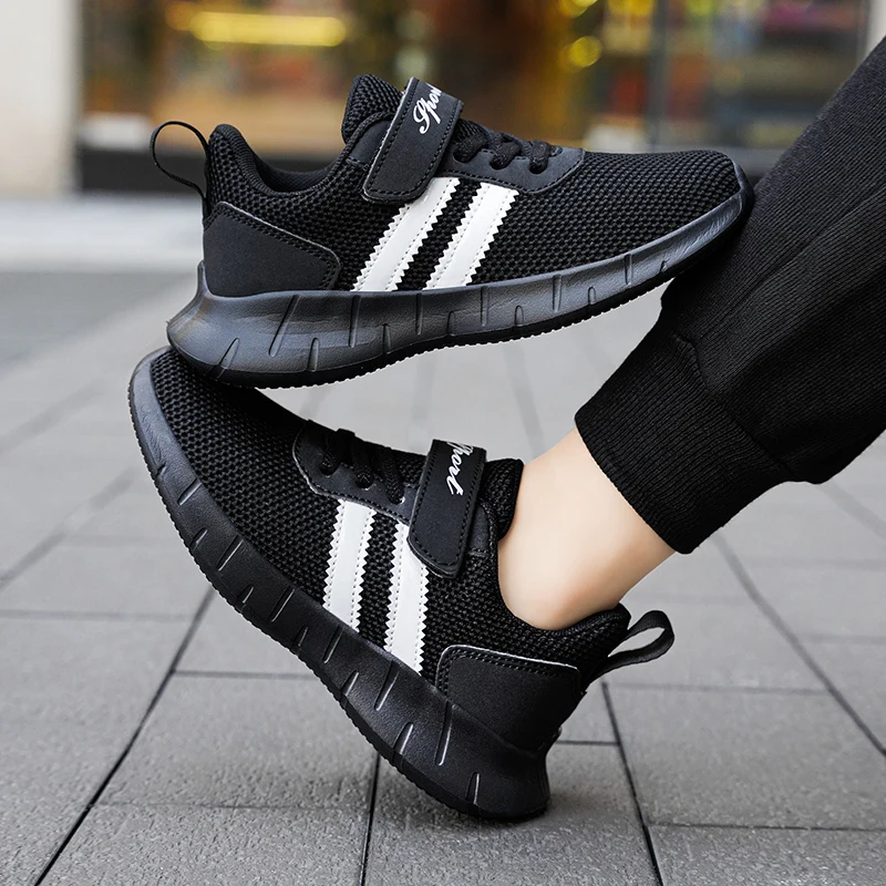 2022 Breathable Mesh Kids Sneakers Sport Boys Shoes for Girls Non-Slip Outdoor Walking Running Children Casual Shoes