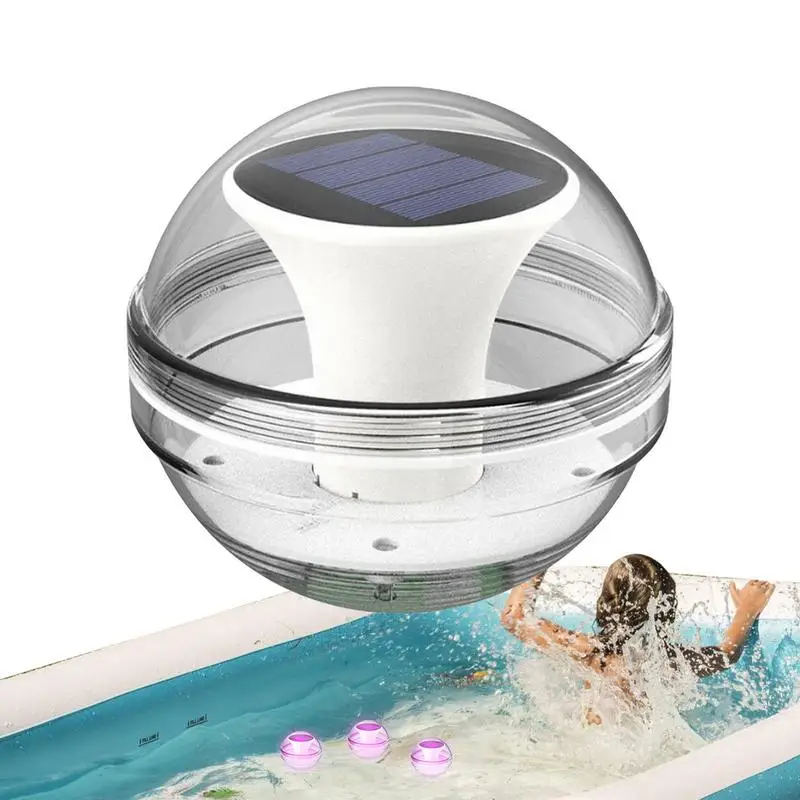 

Decorative Floating Pool Lights IP65 Waterproof Floating Lights For Inground Pool Solar Pool Glow Lights Colorful Floating Pool