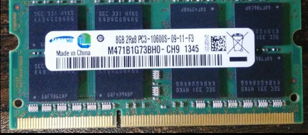 Оперативная память для MacBook Pro 13 15 17 ранняя 2011 8 Гб DDR3 1333 МГц SODIMM |