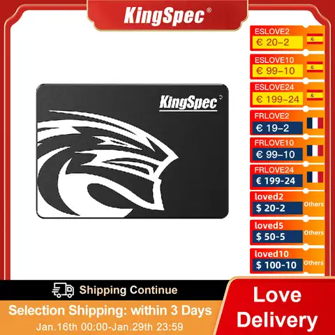 KingSpec SSD накопитель HDD 2,5 жесткий диск SSD 120 ГБ 240 ГБ 1 ТБ 2 ТБ 4 ТБ 512 ГБ 128 ГБ 256 Гб SATA3 внутренний жесткий диск для ноутбука ПК
