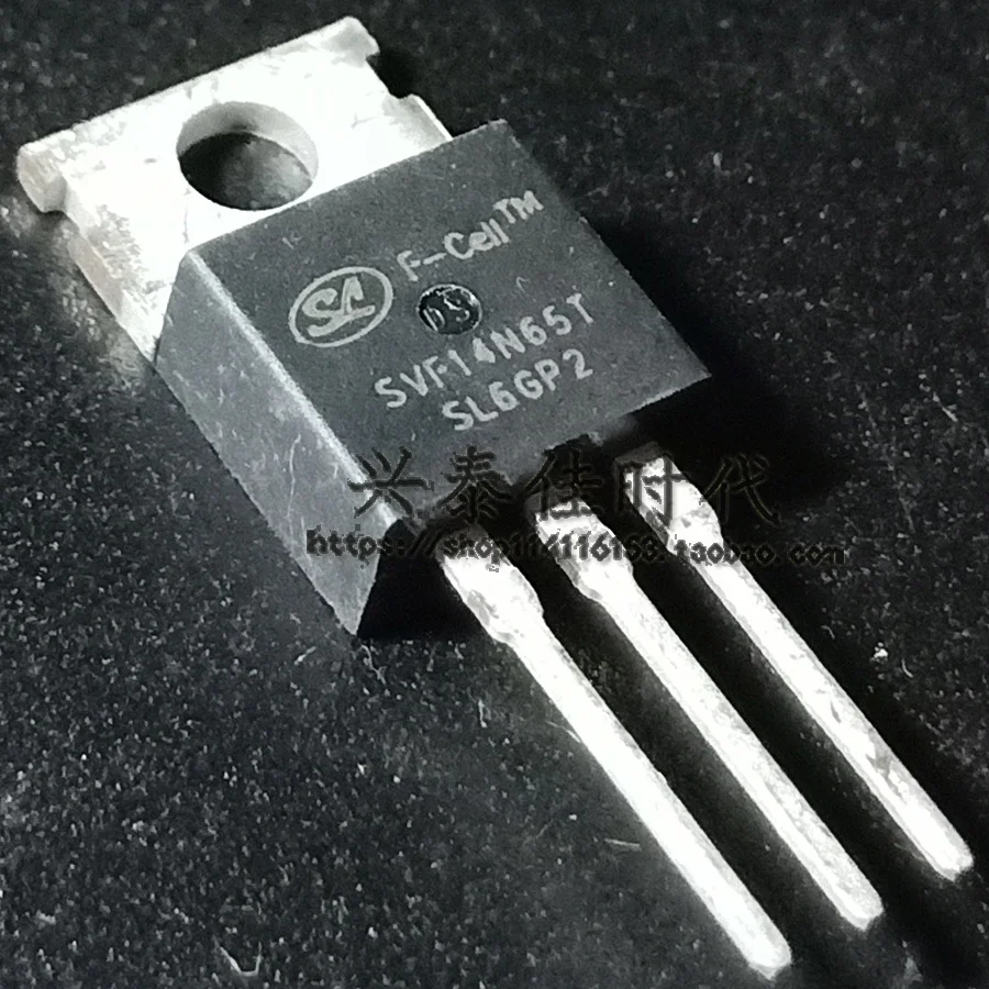 

Original 6PCS/lot SVF14N65T 14A650V TO-220