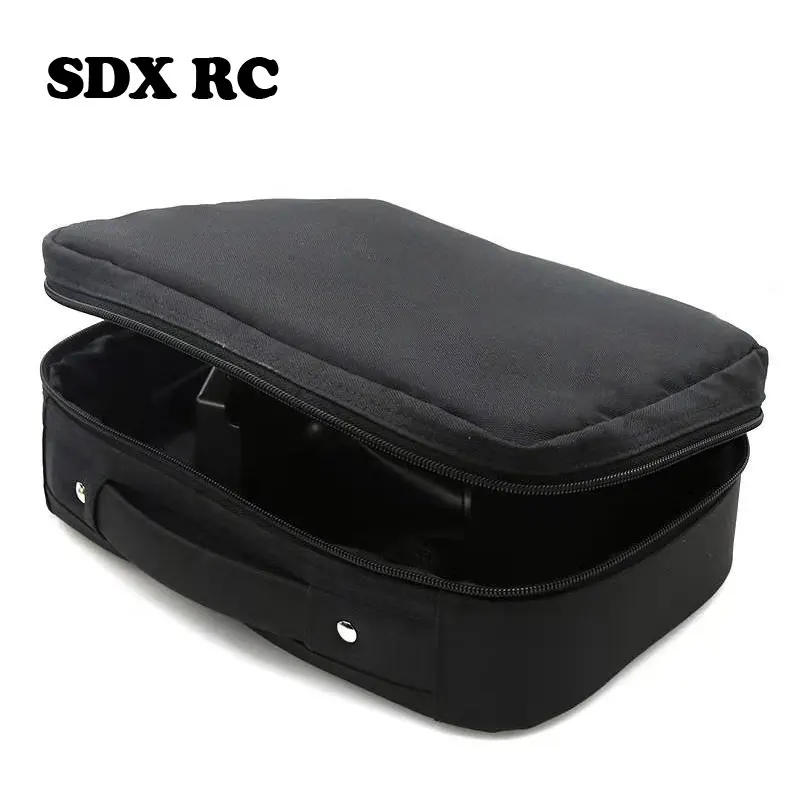 Universal Remote Control Storage Bag Transmitter Handbag Case Box for 1/8 1/10 RC Car Boat Tank Crawler TRX-4 SCX10