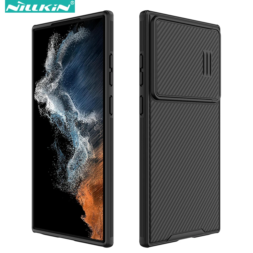 

Nillkin CamShield S Case for Samsung Galaxy S23 Ultra, with Slide Camera Cover Protector Hard PC+TPU Cover
