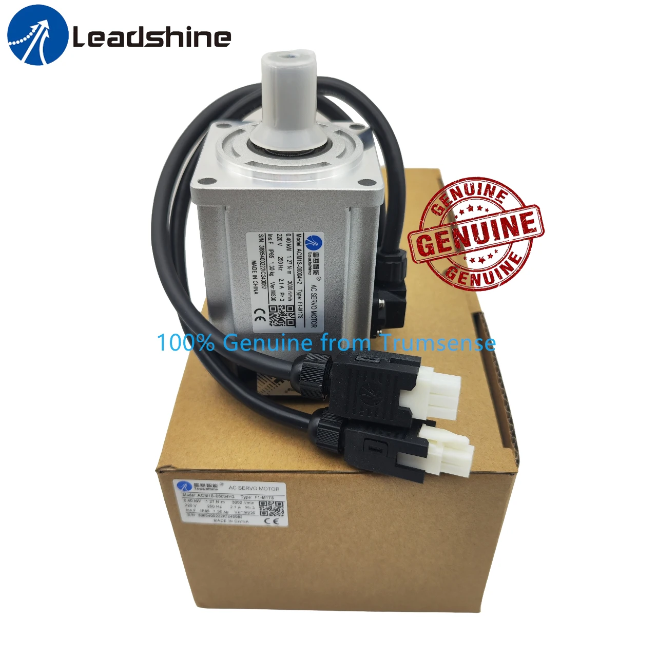 Оригинальный серводвигатель переменного тока Leadshine 400 Вт и IP65