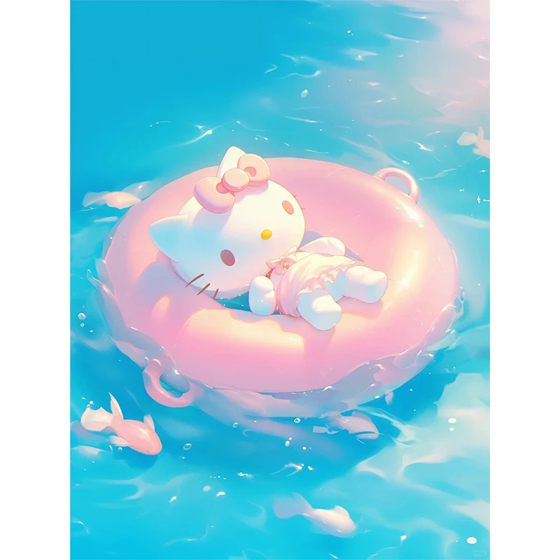 Sanrio Hello Kitty 5D Анимационный Набор Для Алмазной Живописи Ручной Работы В