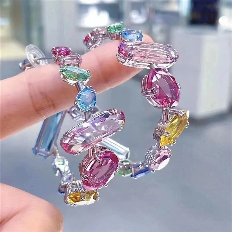 

Элегантные и уникальные серьги для женщин нишевые дизайнерские серьги продвинутые холодный ветер прямые продажи с завода