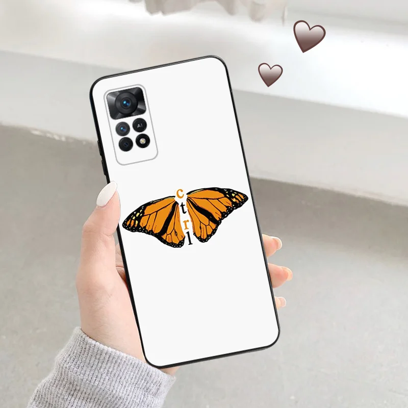 Phone Case For Redmi 10C 10A Note 11 Pro 10 10s 11s SZA Solana Imani Rowe Xiaomi 10t 11t Lite Note10 Black Soft Protective Cover