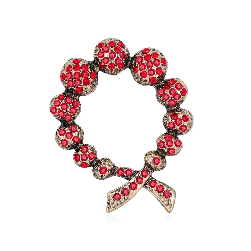

Brooch Retro Crystal Ball Alloy Simple Sweater with Clothing Accessories