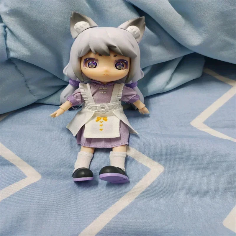 Aiye глухая коробка красочная парча 1/12 подвижная Bjd таинственная игрушки кукла