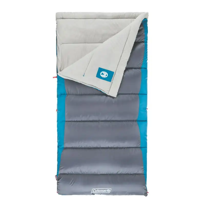 

Большой и высокий осенний спальный мешок, серый