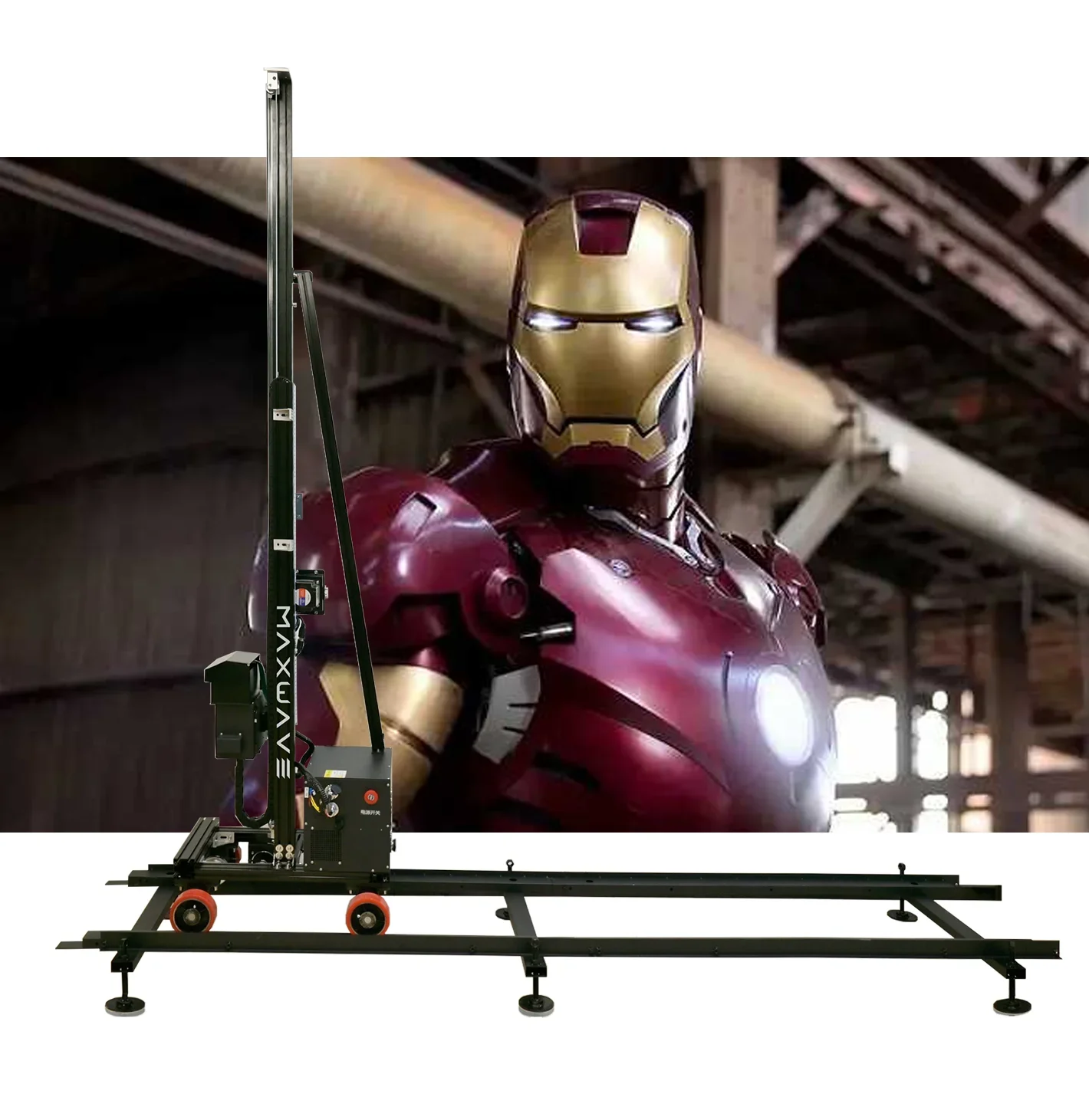 Станок для печати на металлических деревянных стенах и полах 2-в-1 принтер с