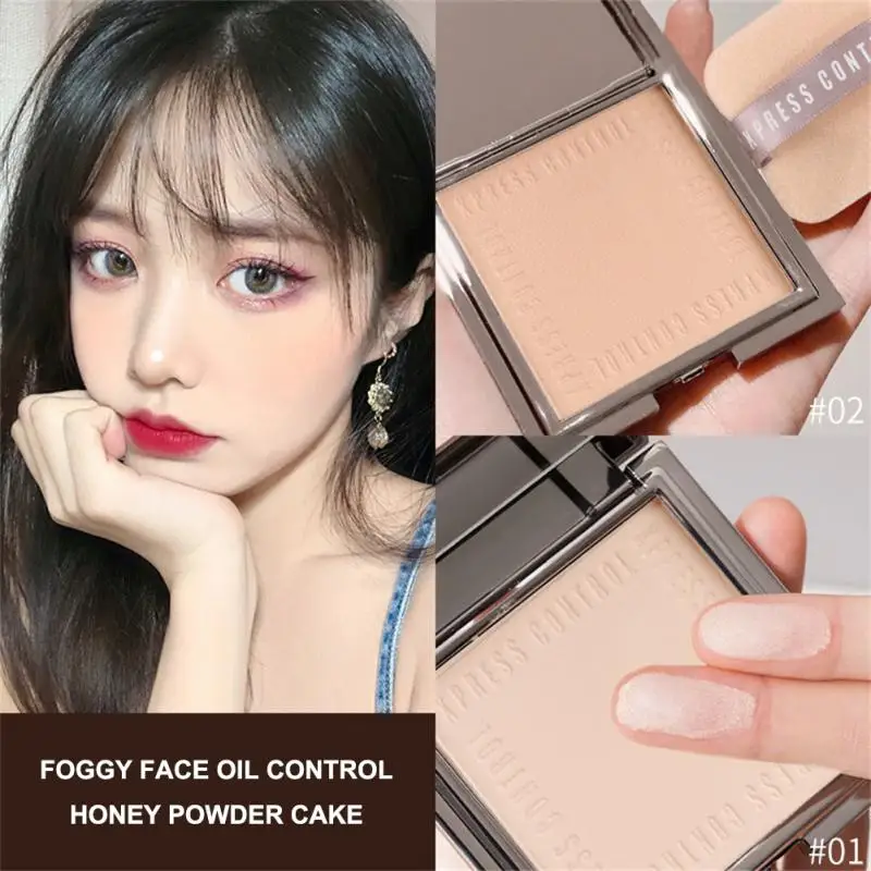 

Компактная пудра для жирной кожи, пудра для макияжа, стойкий консилер, водостойкий, устойчивый к поту, не снимается, макияж