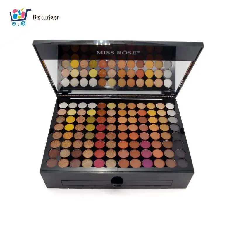 

Professional Makeup Kit 142/180colors Matte Pearl Eyeshadow Blush Bronze Eyebrow Powder With Brush Maquillaje Cosmetic TSLM1