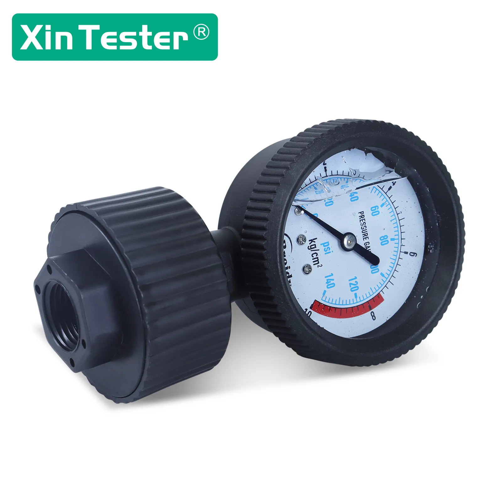 Фото Мембранный манометр XinTester PP YPP-60 кислотно-щелочной устойчивой к коррозии 2 кг/4 кг/6 кг №5