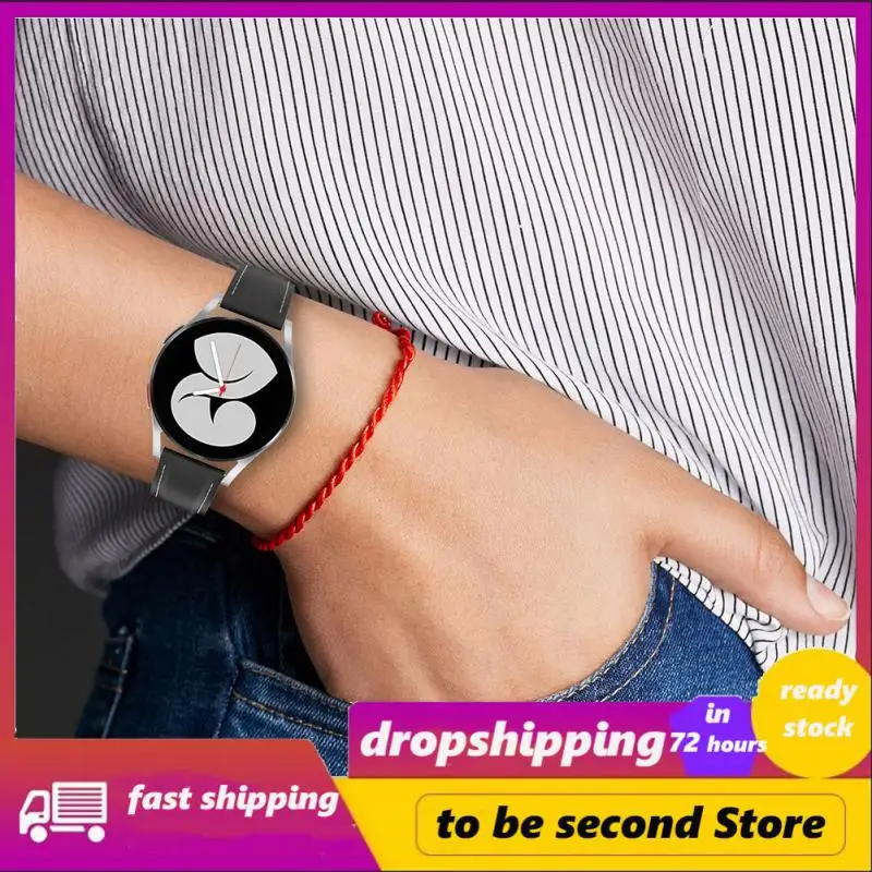 

With Waterproof Electronic Watch Strap Environmentally Friendly Thin Smooth Strap Waistband Sweat-proof Soft Phone Watch Strap