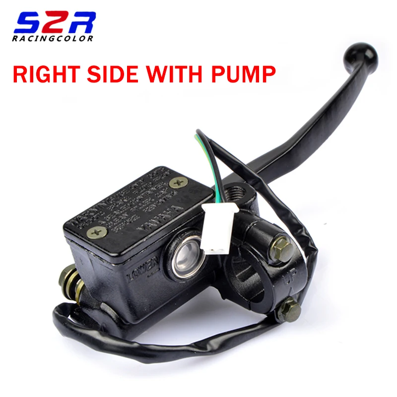 Ручка тормозной жидкости для мотоцикла YBR125, суппорт для Yamaha 125cc YBR 125, насос с передним тормозным рычагом, гидравлический насос, цилиндр в сборе