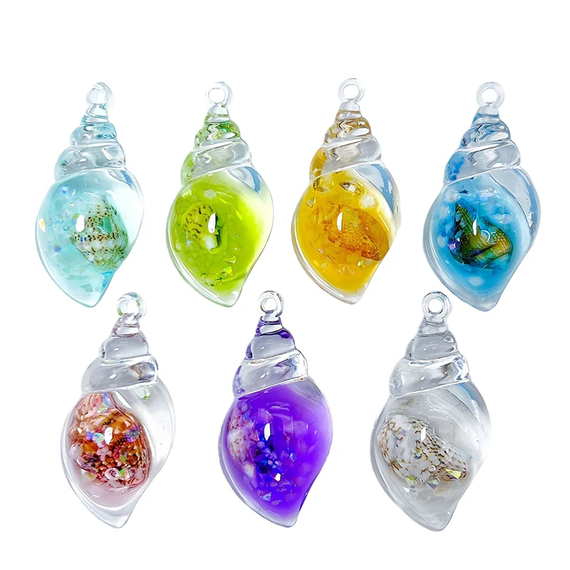 1 шт. мультяшные светящиеся раковины микропейзаж миниатюрные статуя в горшке