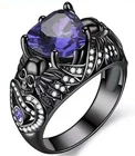 Женское кольцо из серебра 925 пробы с бриллиантами