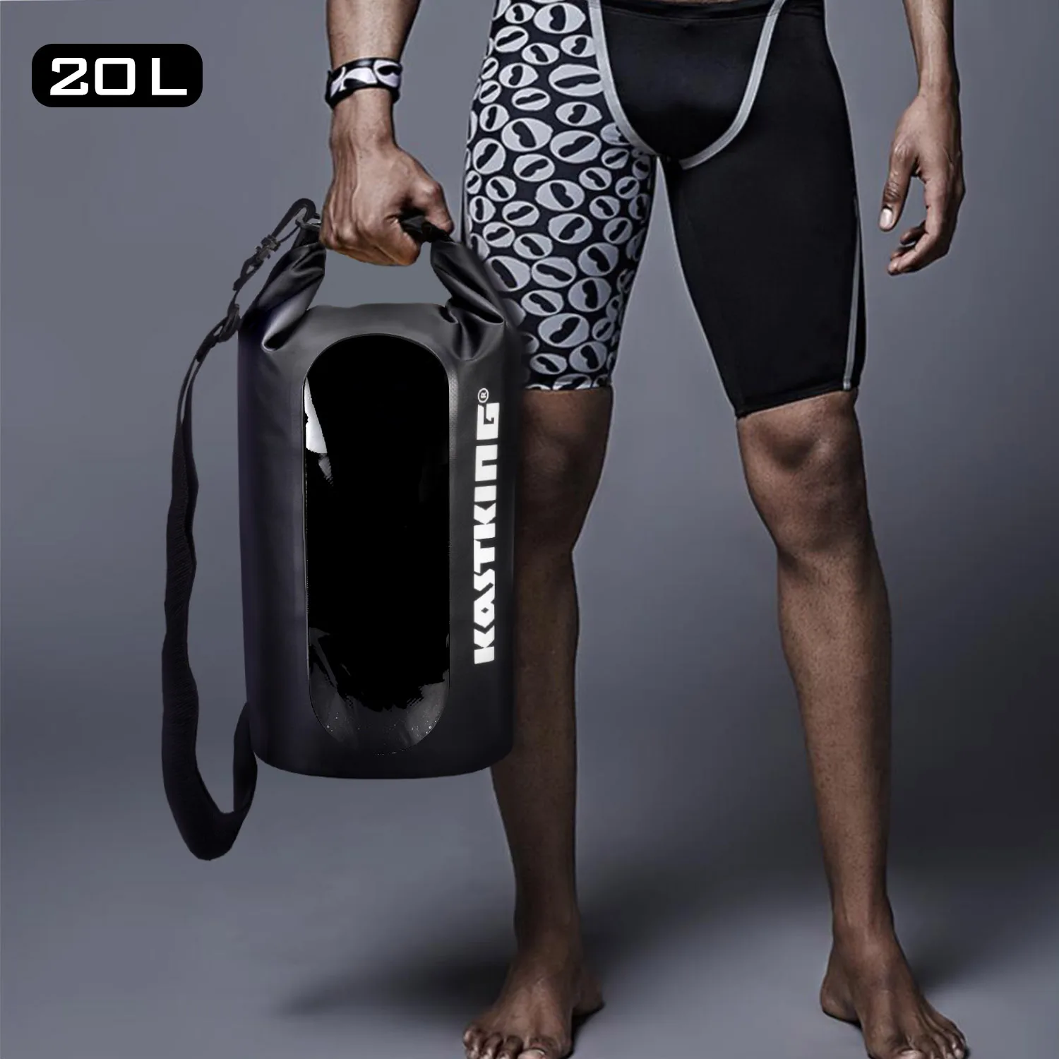 Водонепроницаемая сухая сумка KastKing 100% с прозрачным окошком из