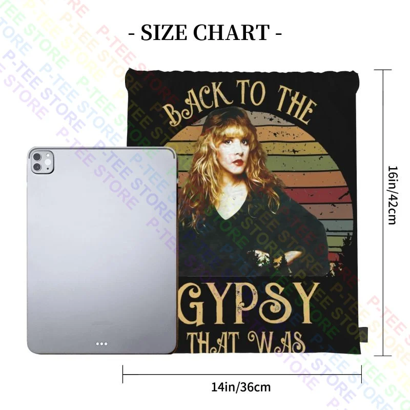 Сумка-рюкзак на шнурке с принтом в виде музыкальной рок-группы