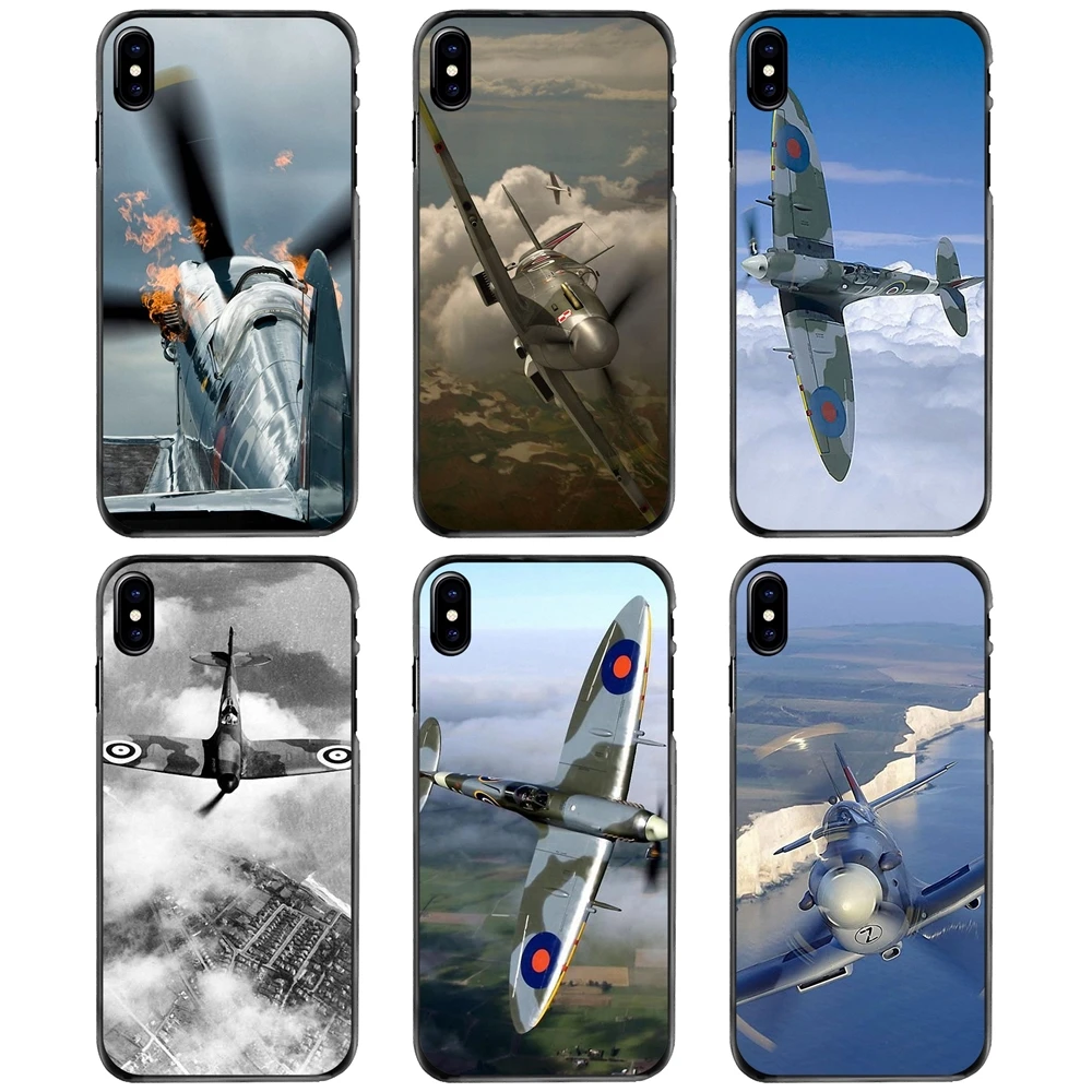 

Hard Phone Shell Case Supermarine Spitfire plane ever For Apple iPhone 11 12 13 14 Pro MAX Mini 5 5S SE 6 6S 7 8 Plus 10 X XR XS