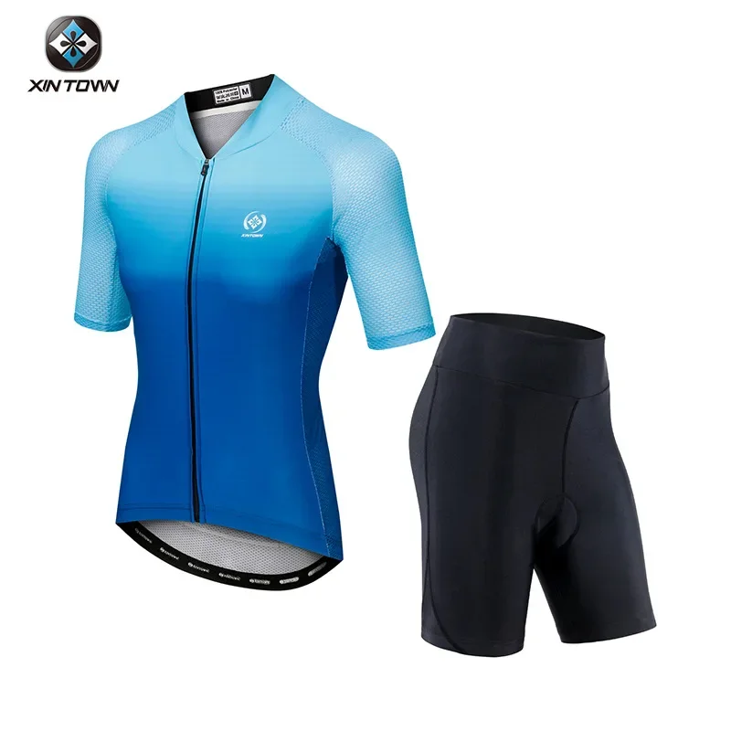 Велосипедный костюм Xingheng с длинным рукавом Осенний бархатный утепленный простой