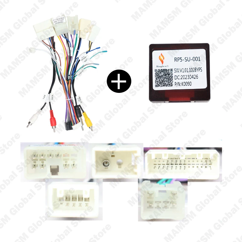 

Автомобильный радиоприемник Android, жгут проводов, кабель Canbus Box RP5-SU-001 для адаптера Subaru Forester XV WRX Outback 3 Legacy 4