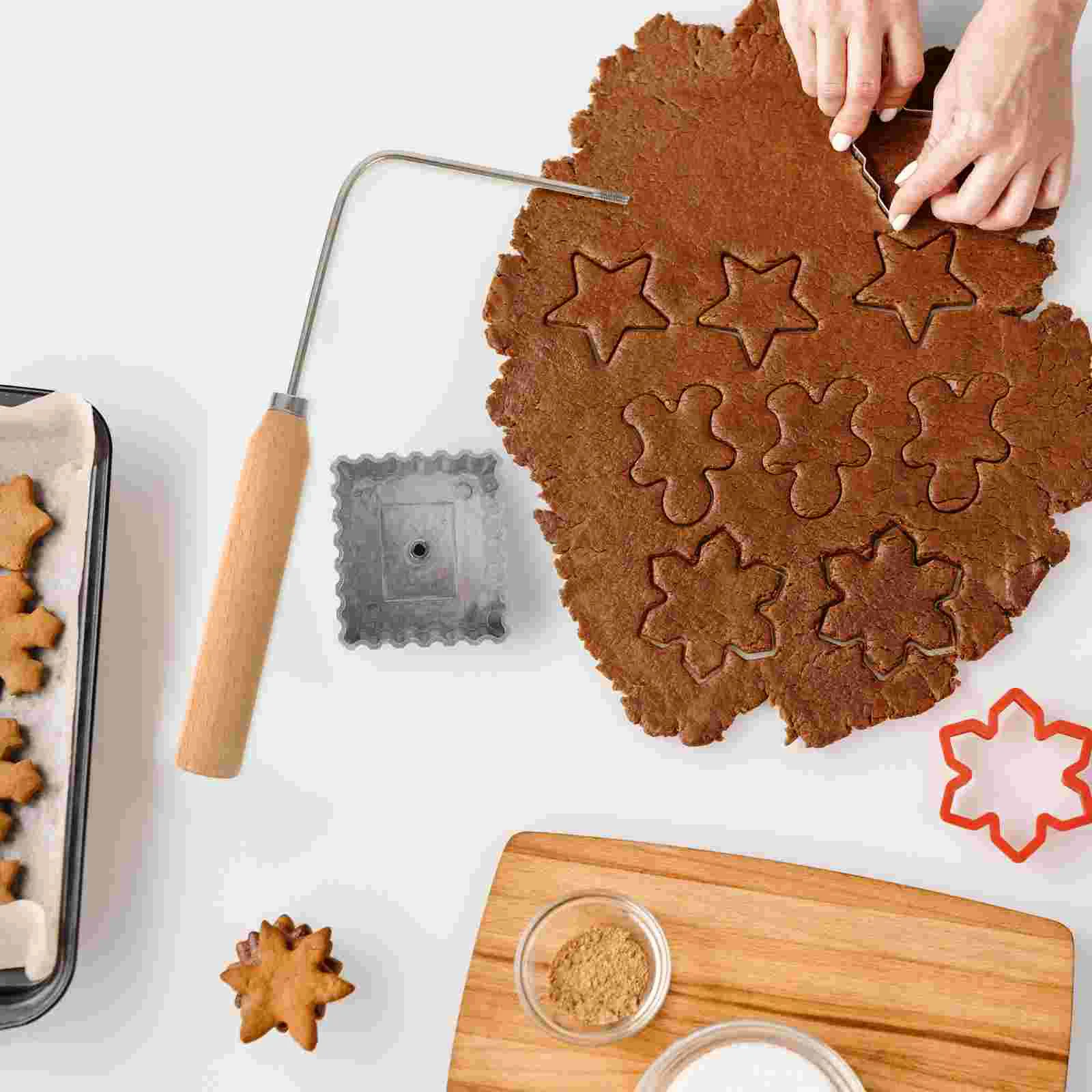 

Mold Iron Rosette Molds Cookie Swedish Waffle Timbale Handle De Maker Set Pastry Frying Buñuelos Viento Rossette Kitchen Para