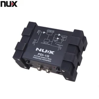 professional nux pdi 1g guitar direct injection phantom power box audio mixer compact design metal housing