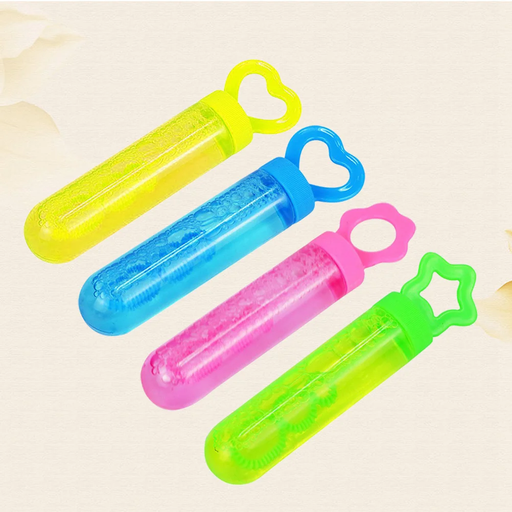 

16Pcs Summer Bubble Wands Bubble Sticks Portative Durable Beach Style Bubble Maker for Baby Children Kids