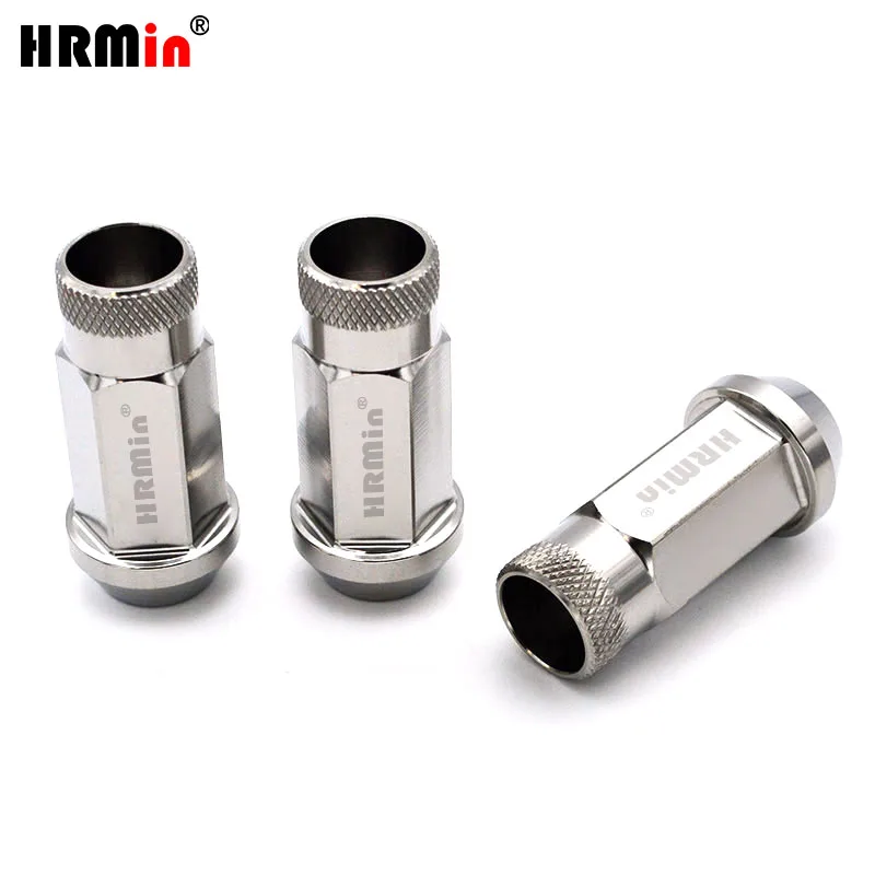 Титановая гайка HRMin Gr5 M12*1 5/M12*1 25/M14*1 5/M14*1 25x48 мм 10 9 класс (16+4+1) ps Конусное сиденье с