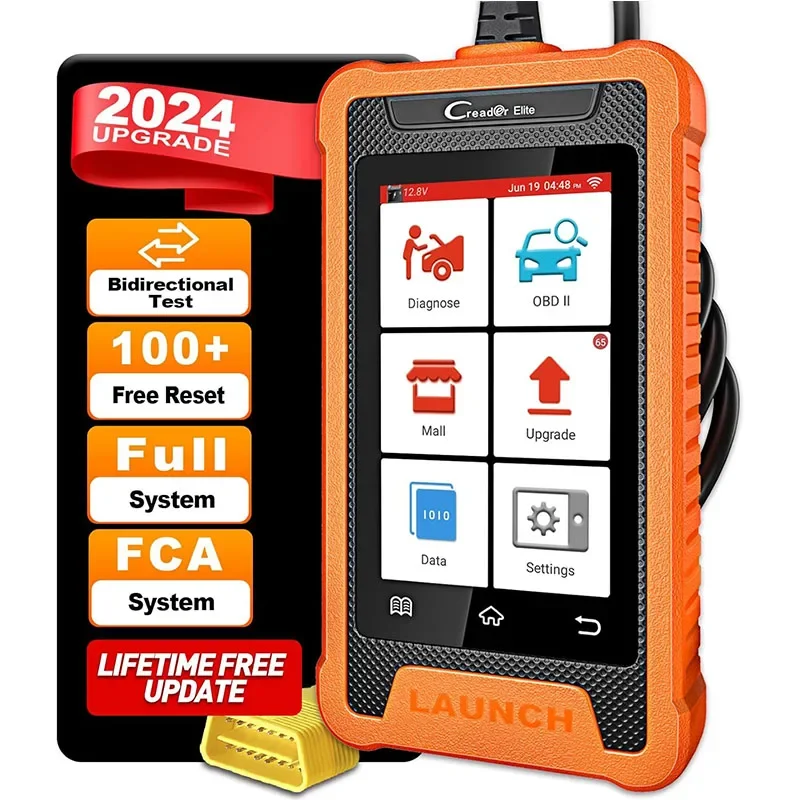 CRE для полной системы автомобиля диагностический инструмент сканер OBD2 с