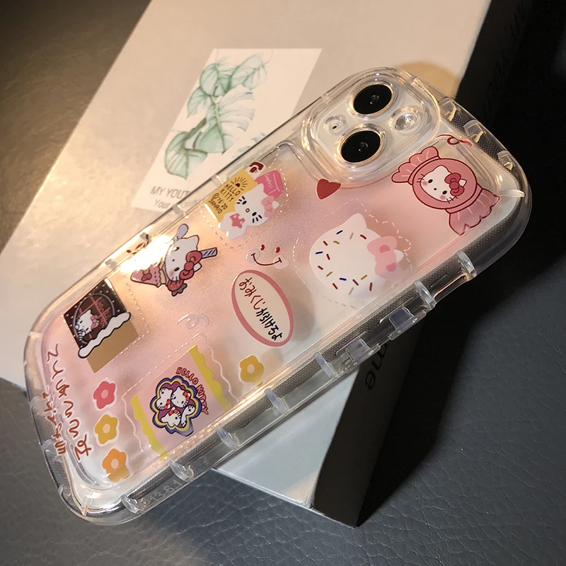 Чехол с браслетом Hello Kitty для Huawei P30 P40 Lite Y9S Nova 11 10 Pro 5T 7 8i 9 SE Y70 Y90 4G Mate 60 50 Y9 Prime 2019