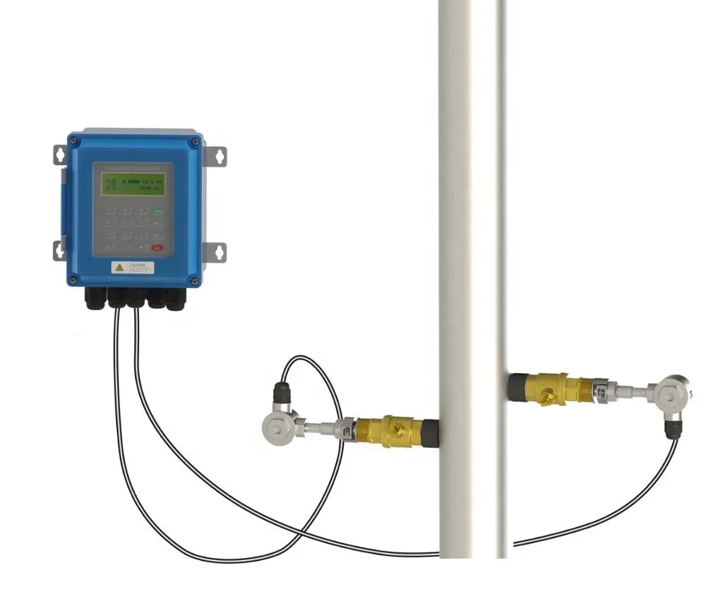 Ультразвуковой настенный расходомер с зажимом для DN15-DN6000 ультразвуковой