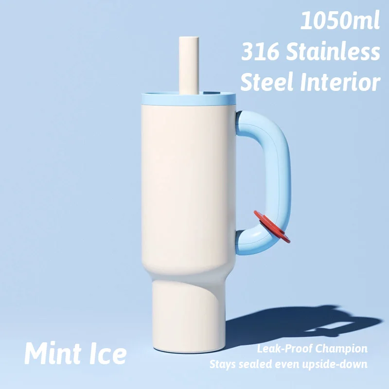 

Термокружка из нержавеющей стали 316, 1050 мл, с держателем для автомобиля