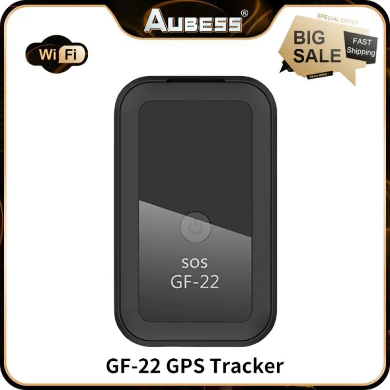 

Mini GF-22 GPS Car Tracker Real Time Tracking Anti-Theft Anti-lost Locator Strong Magnetic Mount SIM Message Positioner 365 APP