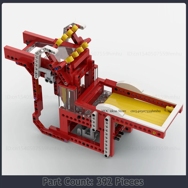 Строительные блоки MOC маленький модуль GBC моторная машина технология спортивных