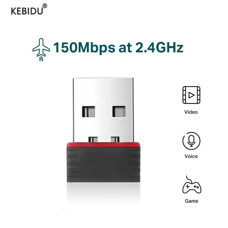 USB Wi-Fi адаптер kebidu 150 Мбит/с 802.11n