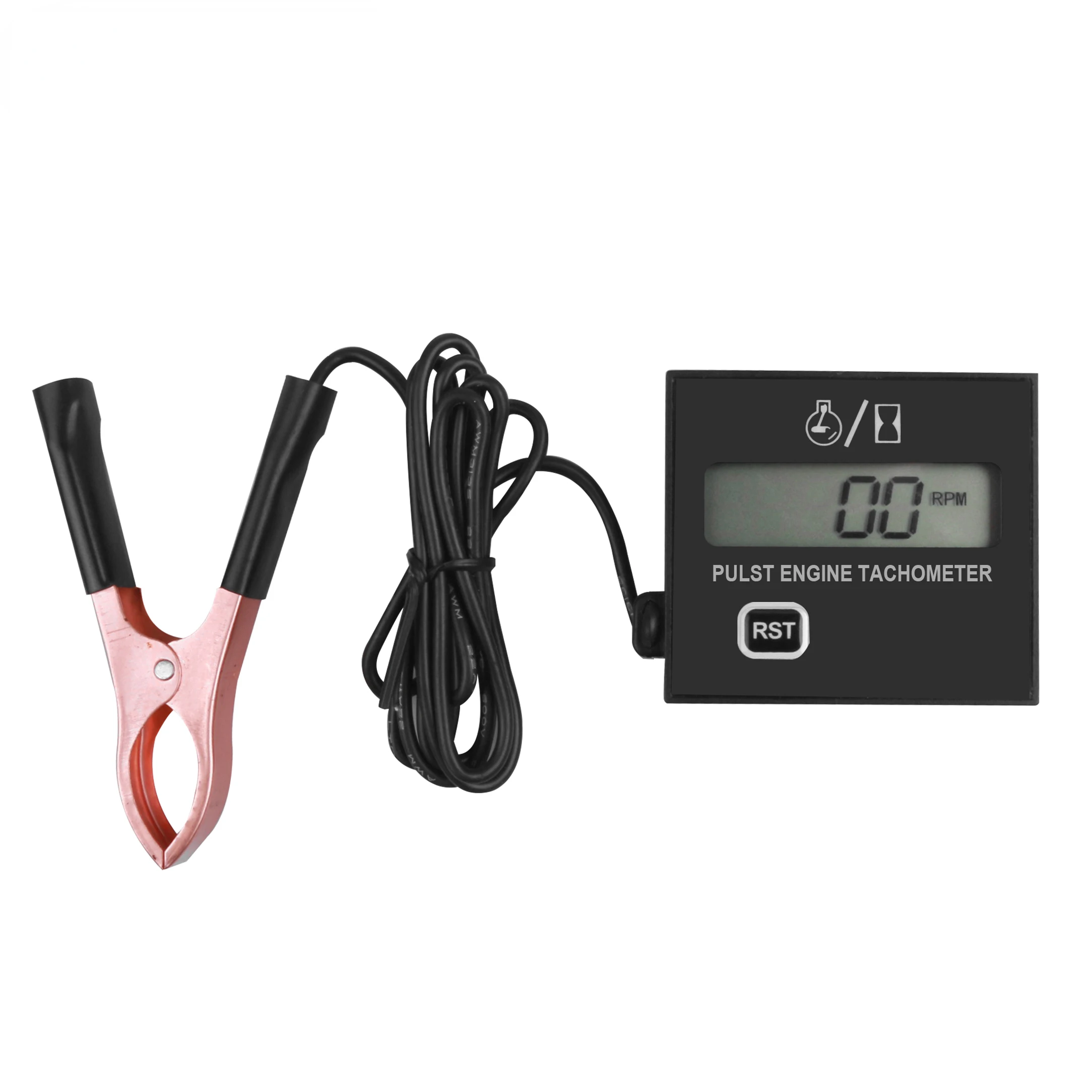 

Engine Tach Hour Meter Tachometer Gauge Inductive Waterproof For Chain Saw Mower 2/4 Stroke Gasoline Motorcycle Marine