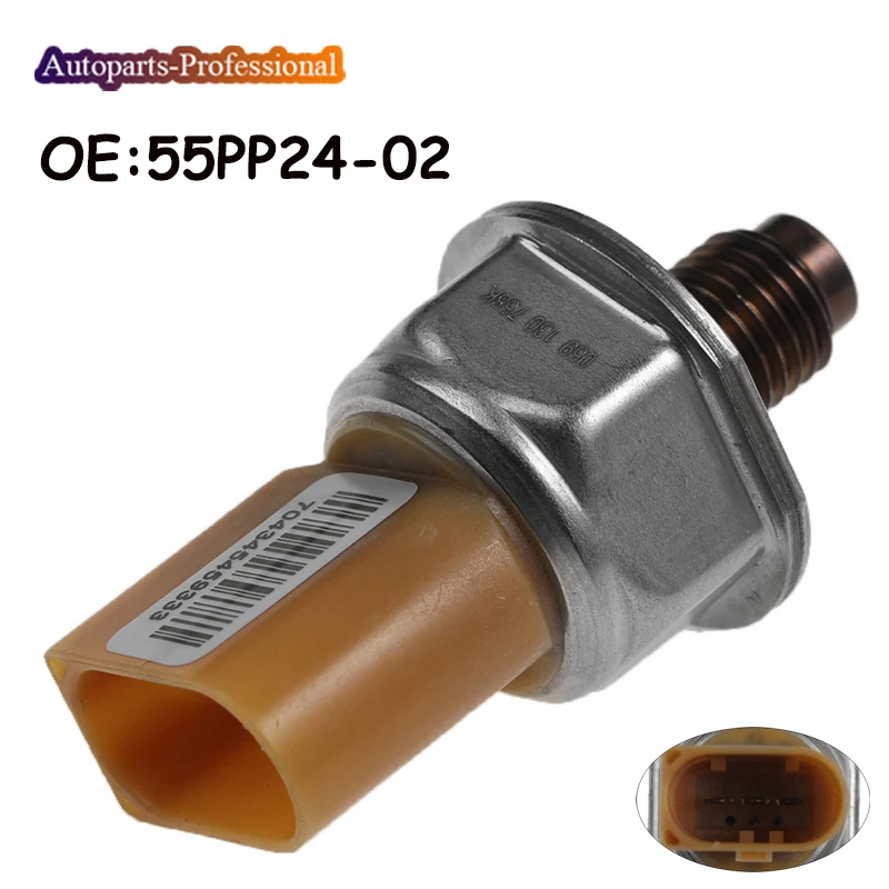 

Car Auto accessorie For Audi A4 A5 A6 C6 Q7 Phaeton Touareg 3.0 Fuel Rail Pressure Sensor 55PP2402 55PP24-02 059130758K